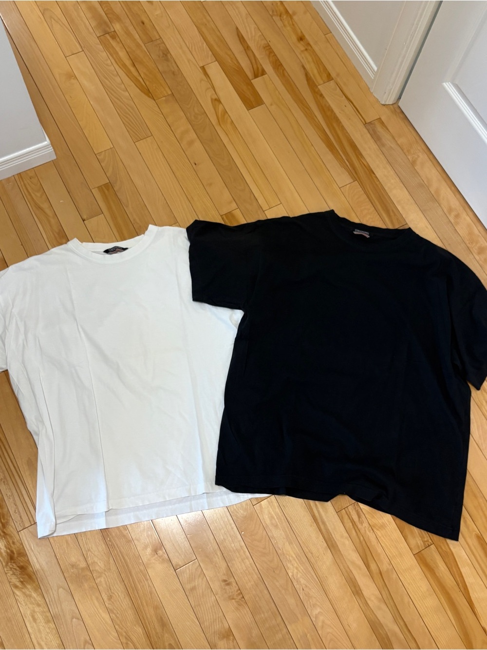 Kappa Big & Tall Mens Short sleeve T-shirts size 5XL Black & White (lot of 2)